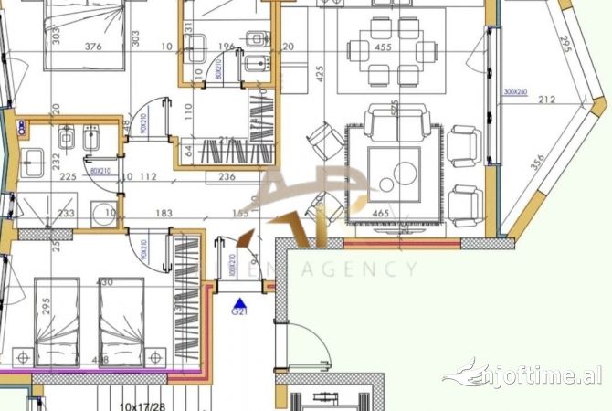 Shtepi me qera 2+1 ne Tirane - 500 Euro