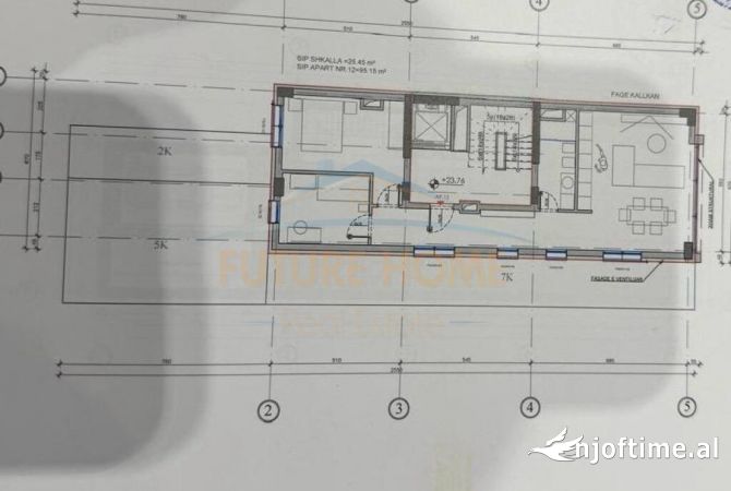 Shtepi ne shitje 1+1 ne Tirane - 361,800 Euro