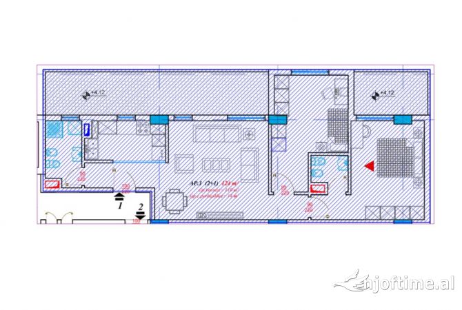 Shtepi ne shitje 2+1 ne Tirane - 297,000 Euro