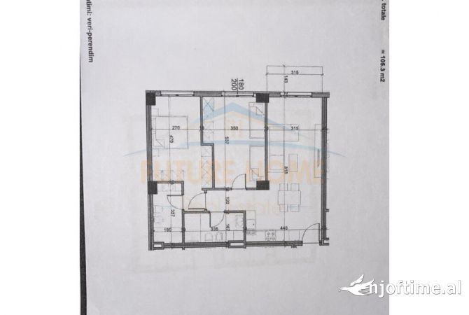 Shtepi ne shitje 2+1 ne Tirane - 105,300 Euro