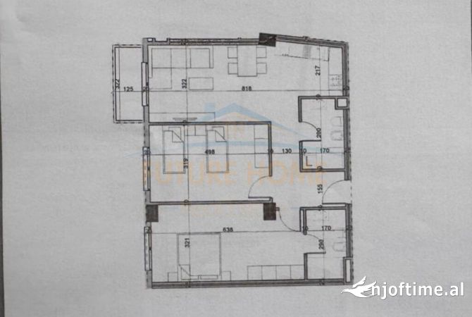 Shtepi ne shitje 2+1 ne Tirane - 108,400 Euro