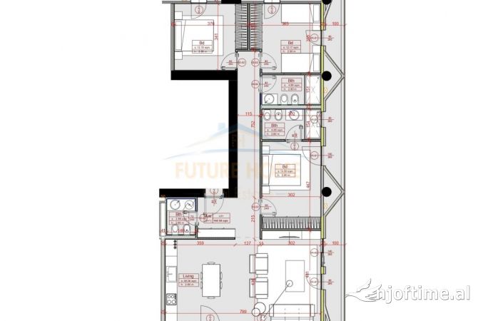 Shtepi ne shitje 3+1 ne Tirane - 640,000 Euro