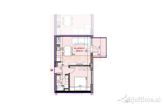 Shtepi ne shitje 1+1 ne Tirane - 111,780 Euro