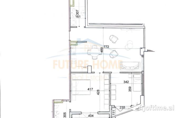 Shtepi ne shitje 2+1 ne Tirane - 178,912 Euro