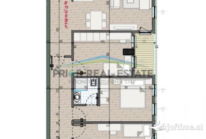 Shtepi ne shitje 3+1 ne Tirane - 105,300 Euro