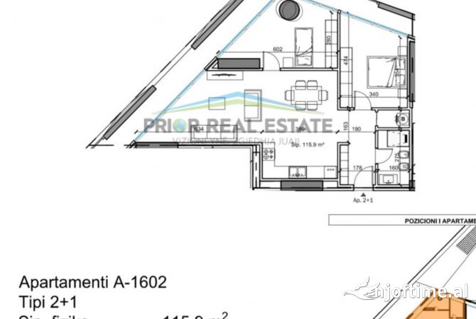 Shtepi ne shitje 2+1 ne Tirane - 326,500 Euro