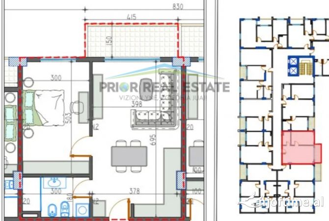 Shtepi ne shitje 1+1 ne Tirane - 80,700 Euro