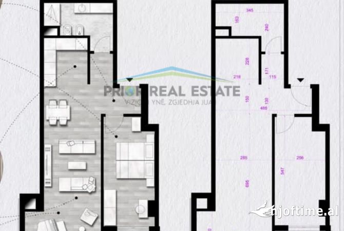 Shtepi ne shitje 1+1 ne Tirane - 125,600 Euro