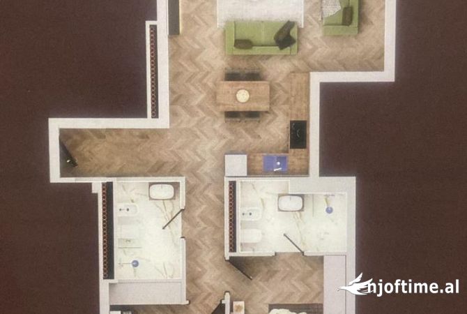 Shtepi ne shitje 2+1 ne Tirane - 137,000 Euro
