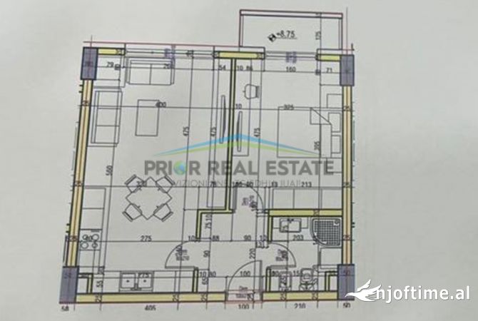 Shtepi ne shitje 1+1 ne Tirane - 98,000 Euro