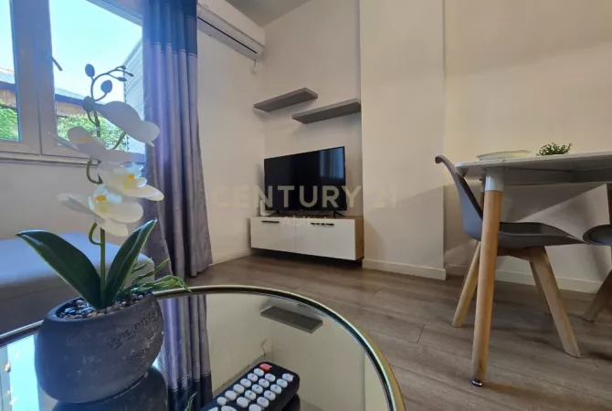 Shtepi me qera Apartament ne Tirane, 1+1, Mobilimi E mobiluar, Pagesa 650  Euro.
