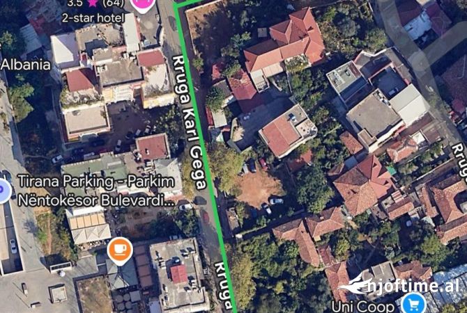 Shtepi me qera Apartament ne Tirane, 2+1, Mobilimi E mobiluar, Pagesa 600  Euro.