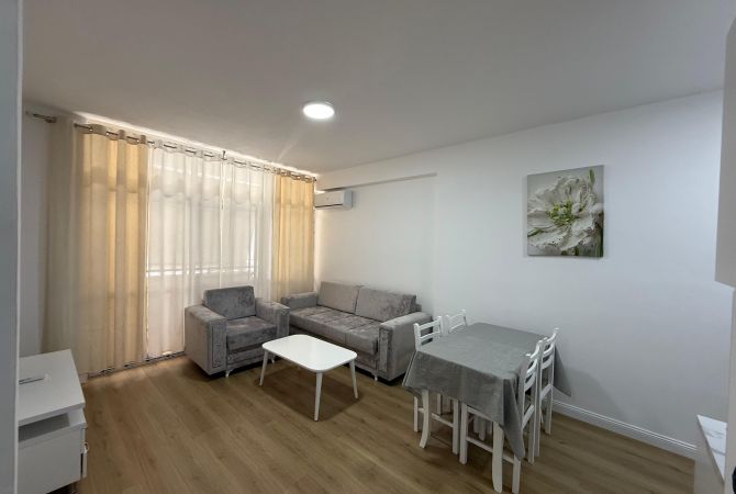 Shtepi me qera Apartament ne Tirane, 1+1, Mobilimi E mobiluar, Pagesa 450  Euro.