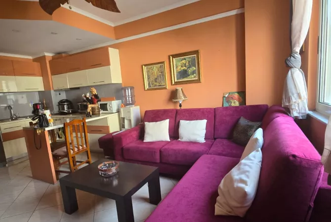 Shtepi me qera Apartament ne Tirane, 1+1, Mobilimi E mobiluar, Pagesa 450  Euro.