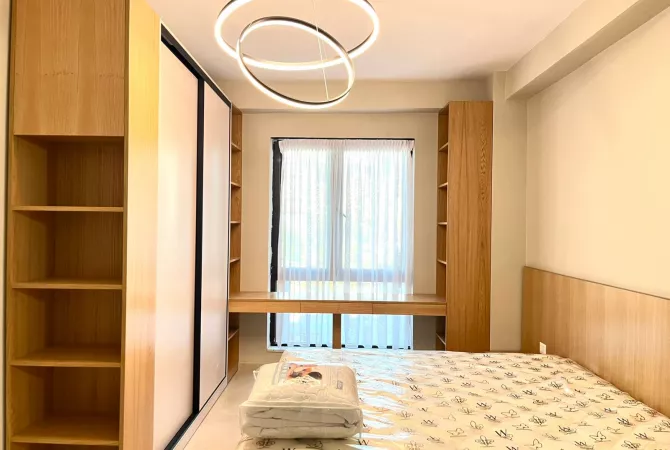 Shtepi me qera Apartament ne Tirane, 1+1, Mobilimi E mobiluar, Pagesa 90,000  Leke.
