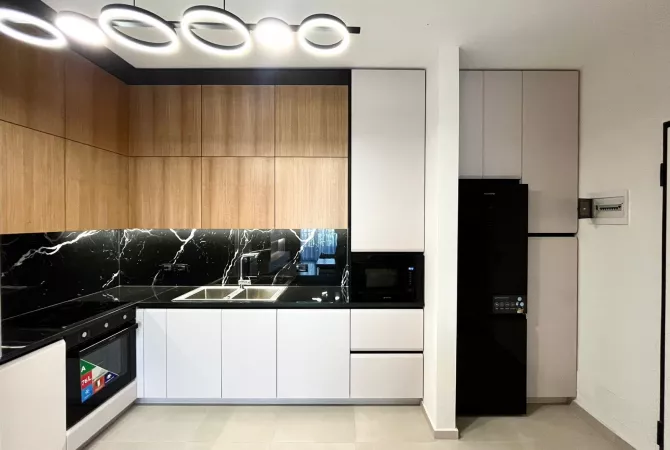 Shtepi me qera Apartament ne Tirane, 1+1, Mobilimi E mobiluar, Pagesa 90,000  Leke.