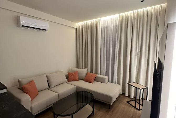 Shtepi me qera Apartament ne Tirane, 1+1, Mobilimi E mobiluar, Pagesa 500  Euro.