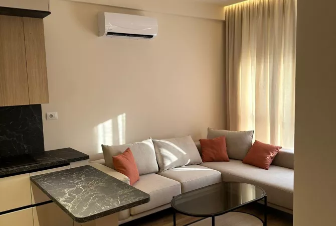 Shtepi me qera Apartament ne Tirane, 1+1, Mobilimi E mobiluar, Pagesa 500  Euro.