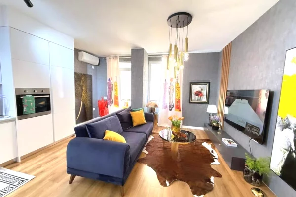 Shtepi me qera Apartament ne Tirane, 1+1, Mobilimi E mobiluar, Pagesa 800  Euro.