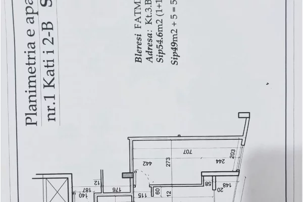 Apartment for sale in Tirana 1+1, Furnished