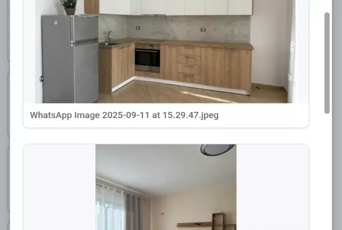 Shtepi me qera 1+1 ne Tirane - 450 Euro
