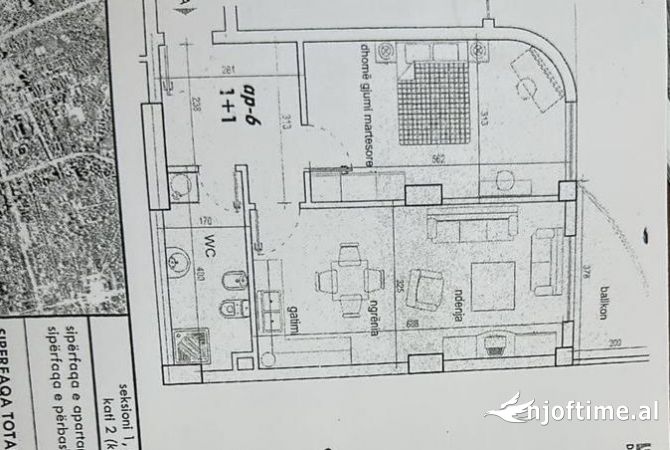 Shtepi ne shitje 1+1 ne Tirane - 99,000 Euro