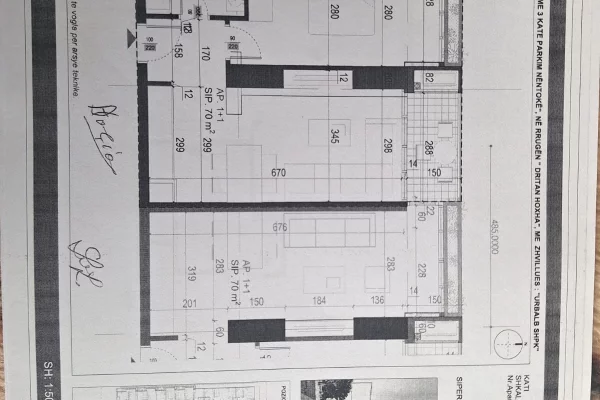 Shtepi ne shitje 1+1 ne Tirane - 129,500 Euro