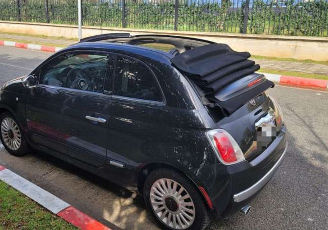 Jepet me qera Makina Fiat 500 Cabrio me cmim ditor duke filluar nga 30 Euro dita