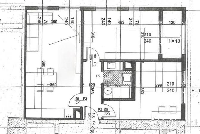Shtepi ne shitje 2+1 ne Tirane - 136,600 Euro