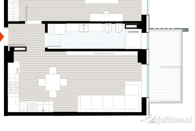 Shtepi ne shitje 1+1 ne Tirane - 117,180 Euro