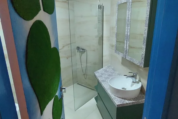 Shtepi me qera Apartament ne Tirane, 1+1, Mobilimi E mobiluar, Pagesa 600  Euro.