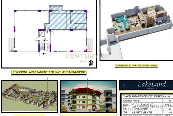 Shtepi ne shitje 1+1 ne Tirane - 125,000 Euro