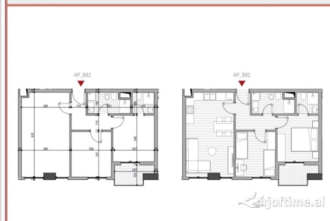 Shtepi ne shitje 2+1 ne Tirane - 120,000 Euro