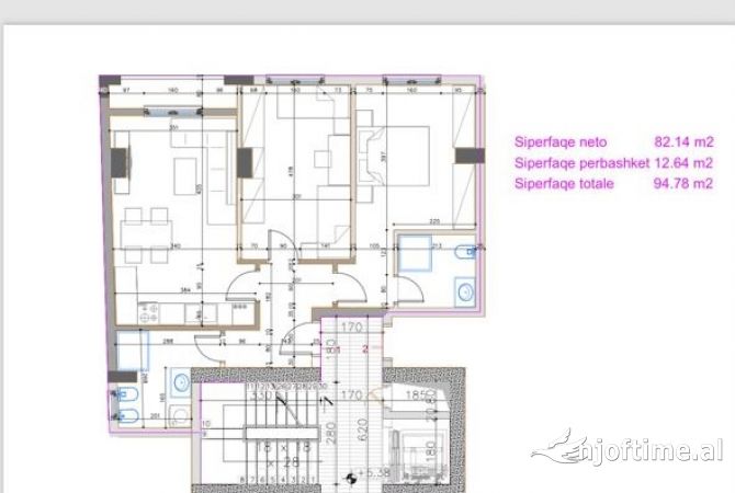 Shtepi ne shitje 2+1 ne Tirane - 142,000 Euro