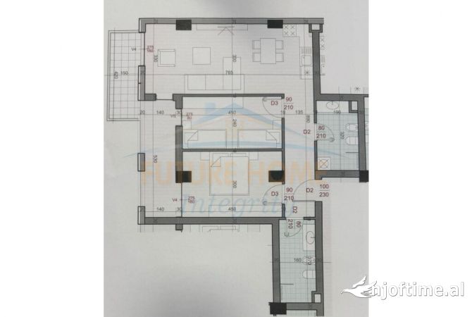 Casa in vendita 2+1 a Tirana - 188,000 Euro