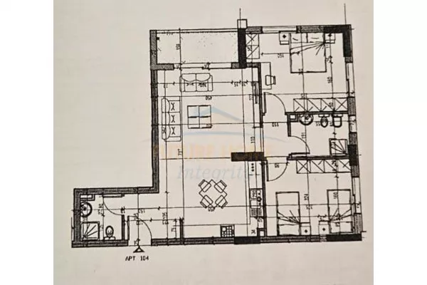 House for Sale 2+1 in Tirana - 102,100 Euro