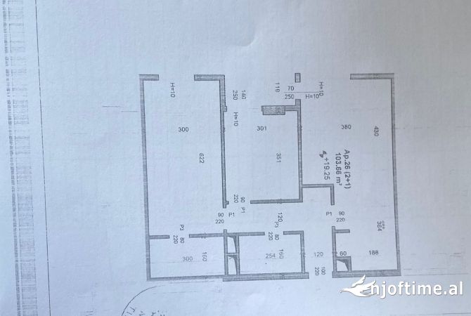 Shtepi ne shitje 2+1 ne Tirane - 135,000 Euro