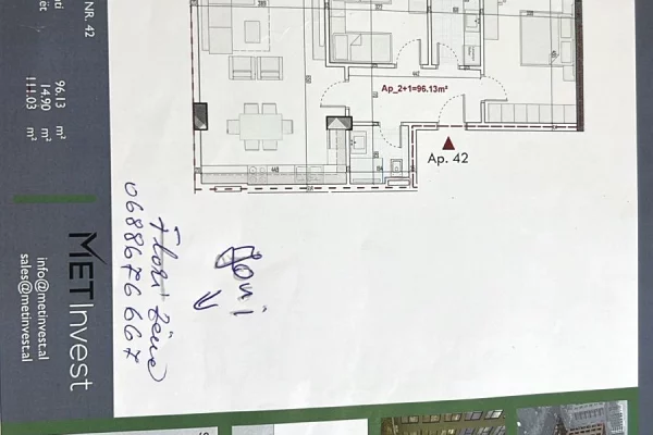 Shtepi ne shitje 2+1 ne Tirane - 107,700 Euro