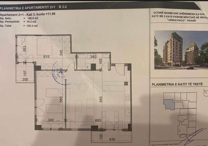 Shtepi ne shitje 2+1 ne Tirane - 176,000 Euro