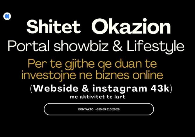 Marketplace for Business Brokers in Tirana - 17,000 Euro