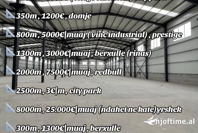 Ambient biznesi me qera 4+1 ne Tirane - 1,000 Euro