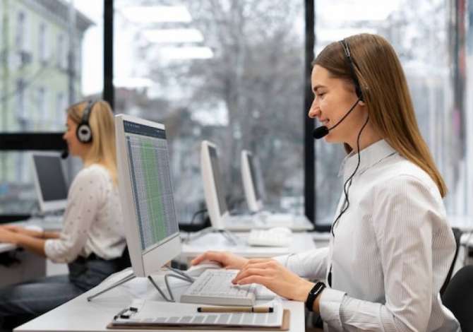 Njoftime Pune Operatore telefonik per gjuhet Gjermane, Italiane, Greke, Angleze, Spanjolle