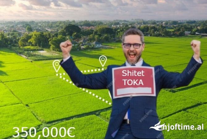 Truall ose Toke  ne Tirane - 350,000 Euro