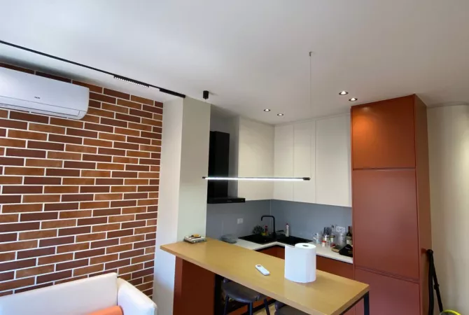 Shtepi me qera Apartament ne Tirane, 1+1, Mobilimi E mobiluar, Pagesa 70,000  Leke.