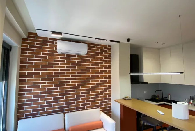 Shtepi me qera Apartament ne Tirane, 1+1, Mobilimi E mobiluar, Pagesa 70,000  Leke.