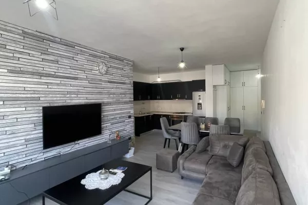 Shtepi ne shitje Apartament ne Tirane, 1+1, Mobilimi E mobiluar, Pagesa 125,000  Euro.