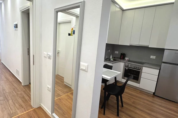 Shtepi me qera Apartament ne Tirane, 1+1, Mobilimi E mobiluar, Pagesa 600  Euro.