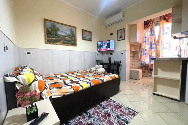 Shtepi me qera Apartament ne Tirane, 1+1, Mobilimi E mobiluar, Pagesa 370  Euro.