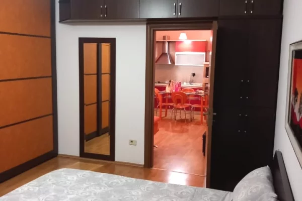 Shtepi me qera Apartament ne Tirane, 1+1, Mobilimi E mobiluar, Pagesa 600  Euro.