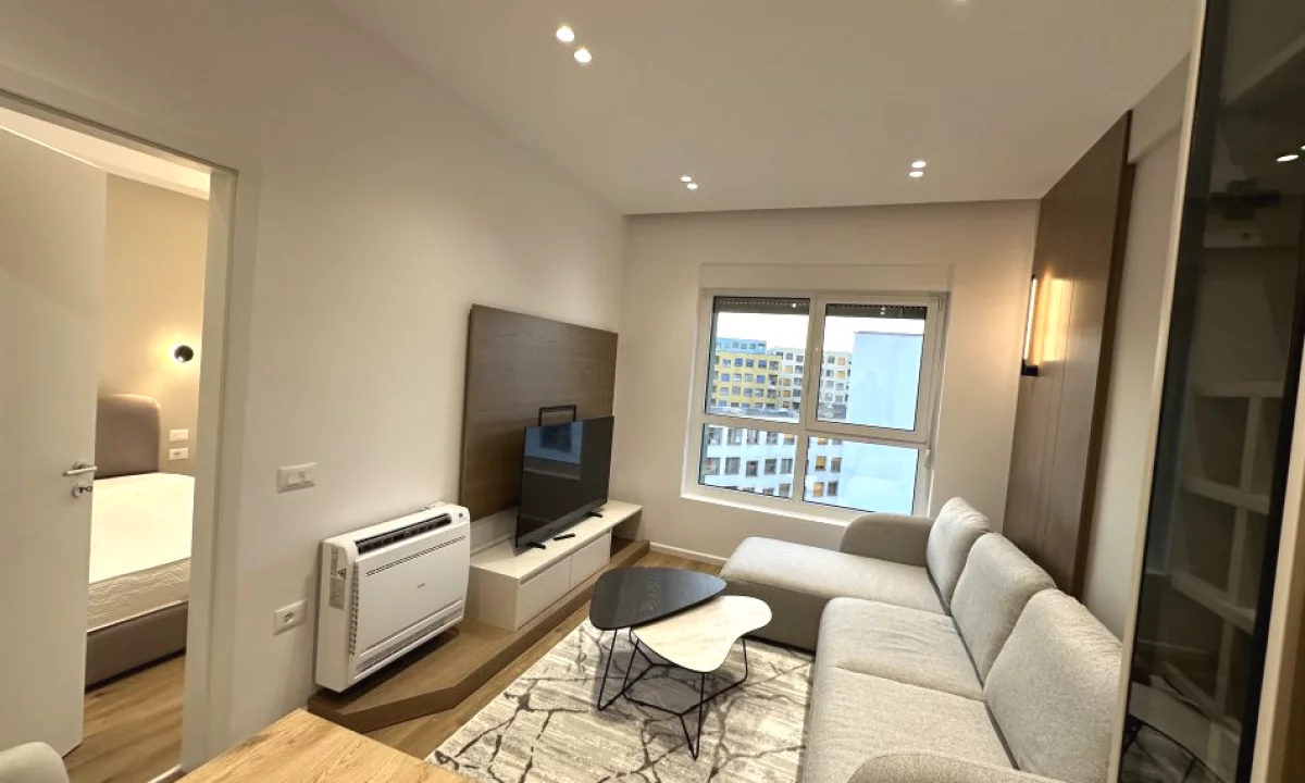 Shtepi me qera Apartament ne Tirane, 1+1, Mobilimi E mobiluar, Pagesa 54,000  Leke.